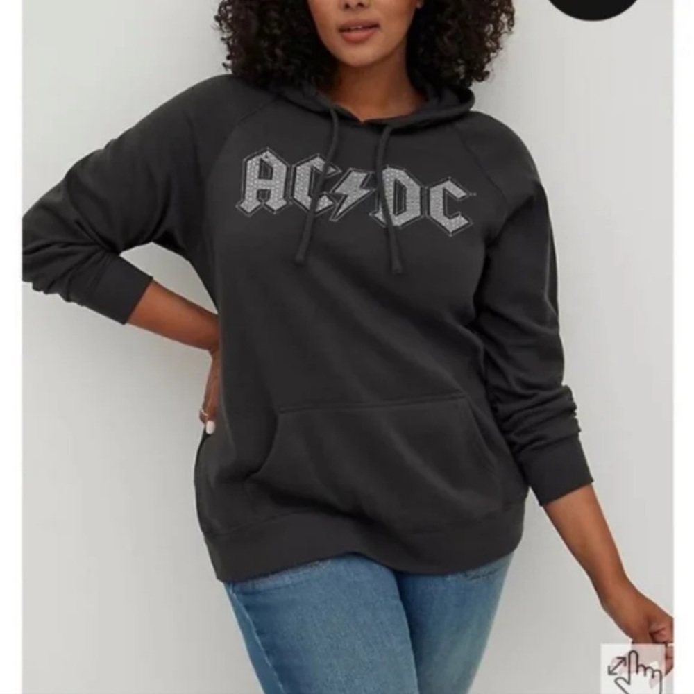 Torrid AC/DC hoodie size 4